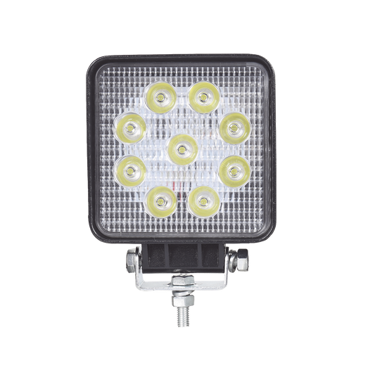 XD27F|Luz de trabajo de 9 LED , 2300 L??menes, 27 Watts, 10-30 Vcc, IP67