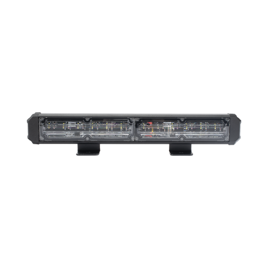 XLT2132RW|Barra de Luz de Advertencia, 2 M??dulos de 6 LED, 11 Pulgadas Rojo/Claro