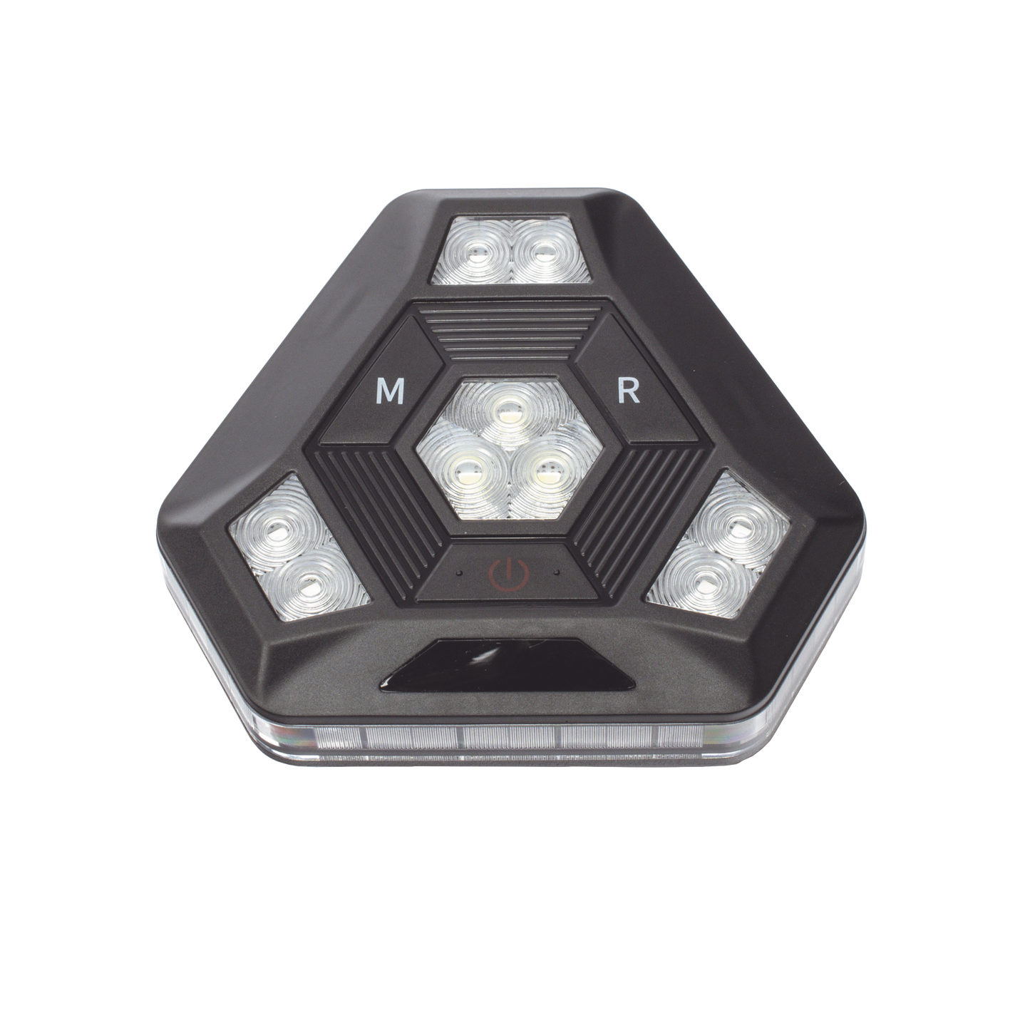 XLTE1985RB|Luz Auxiliar Rojo/Azul Ultra Brillante Para Autom??viles, Motocicletas y Bicicletas Con Montaje Magn?®tico