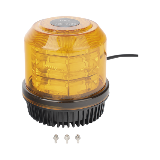 XLTE2365A|Burbuja brillante de 12 LEDs, color ambar, montaje fijo