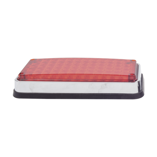 XLTE295R|Luz de Advertencia de 7X3", Color Rojo, Ideal para Ambulancias