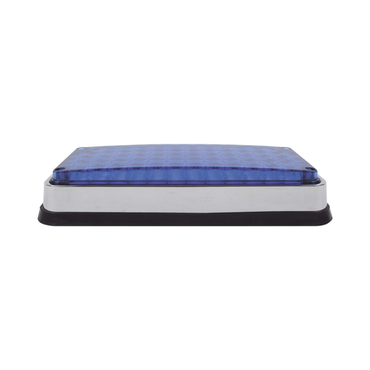 X-LTE-595-B|Luz de advertencia de 6x4", Color Azul, Ideal para Ambulancias