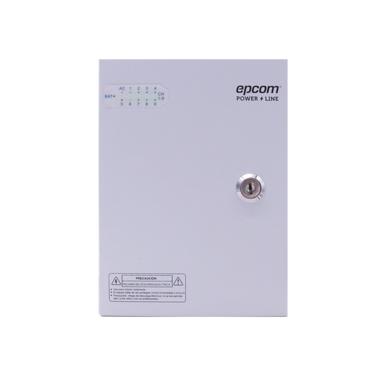 XP9DC16HD|Fuente de poder profesional 11-15 V / 9 canales / 16 A / Hasta 1.8 Amperes por Salida / Protecci??n Contra OV, OC, SC, / Filtro de Ruido por Canal