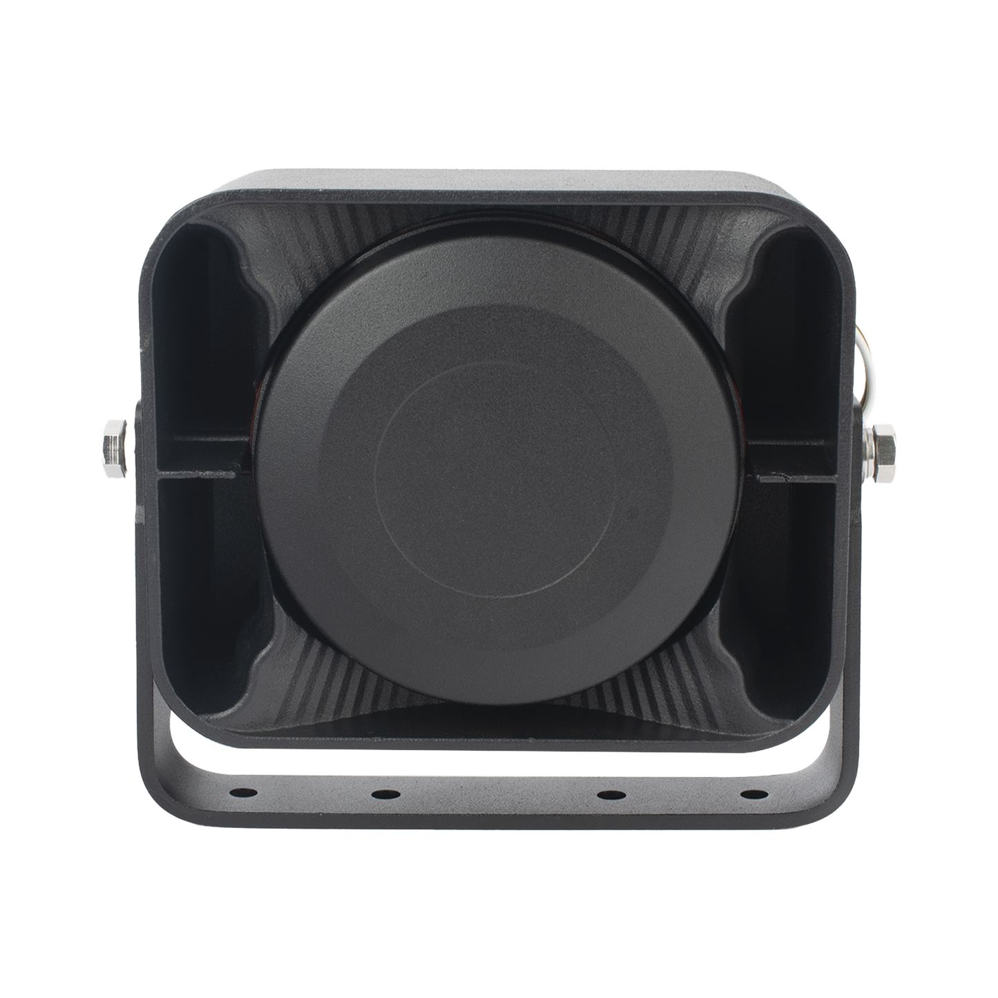 XS100|Bocina Compacta de uso rudo, 100 Watts de Potencia, Ideal para veh?¡culos de encubierto, 8 Ohms de Impedancia