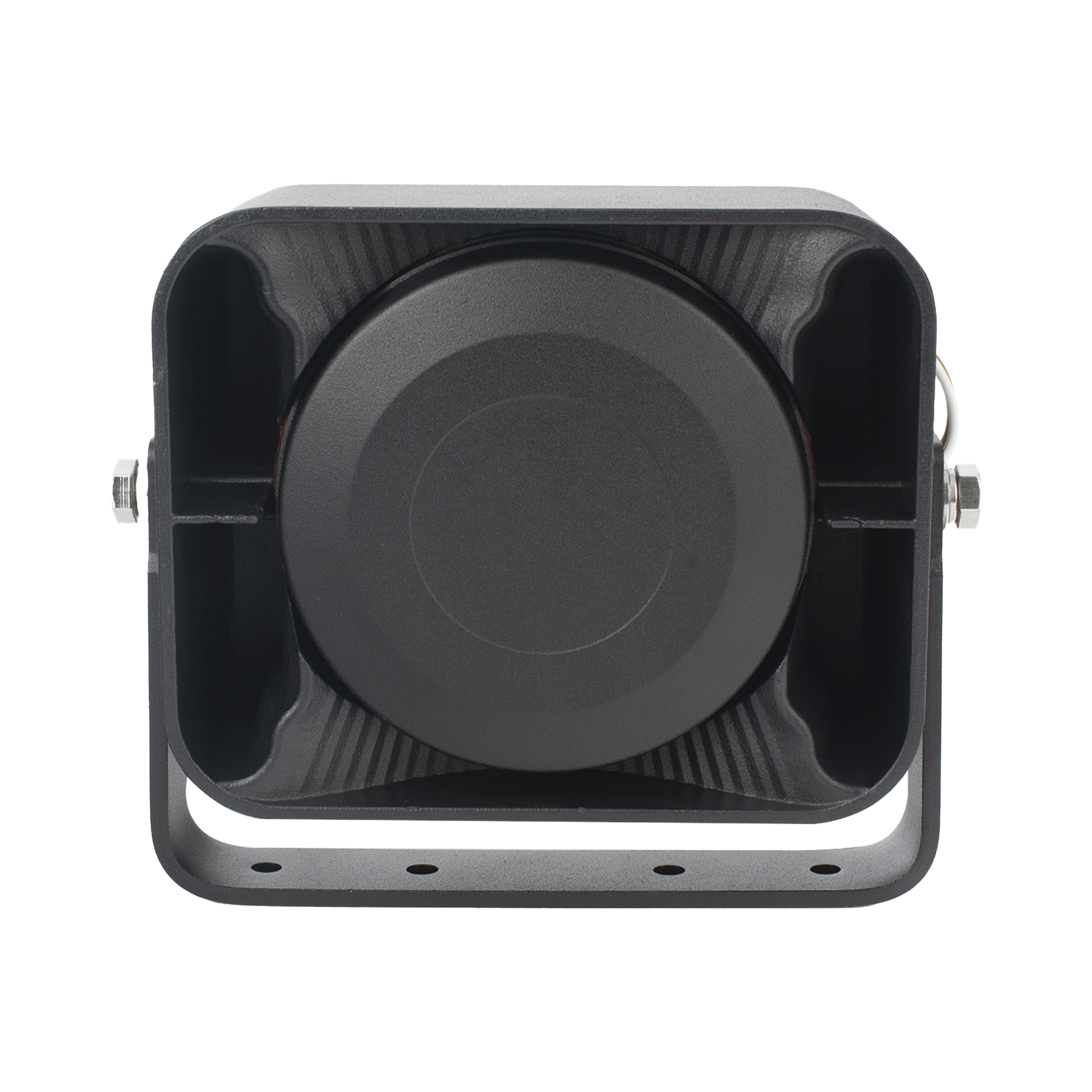 XS100|Bocina Compacta de uso rudo, 100 Watts de Potencia, Ideal para veh?¡culos de encubierto, 8 Ohms de Impedancia