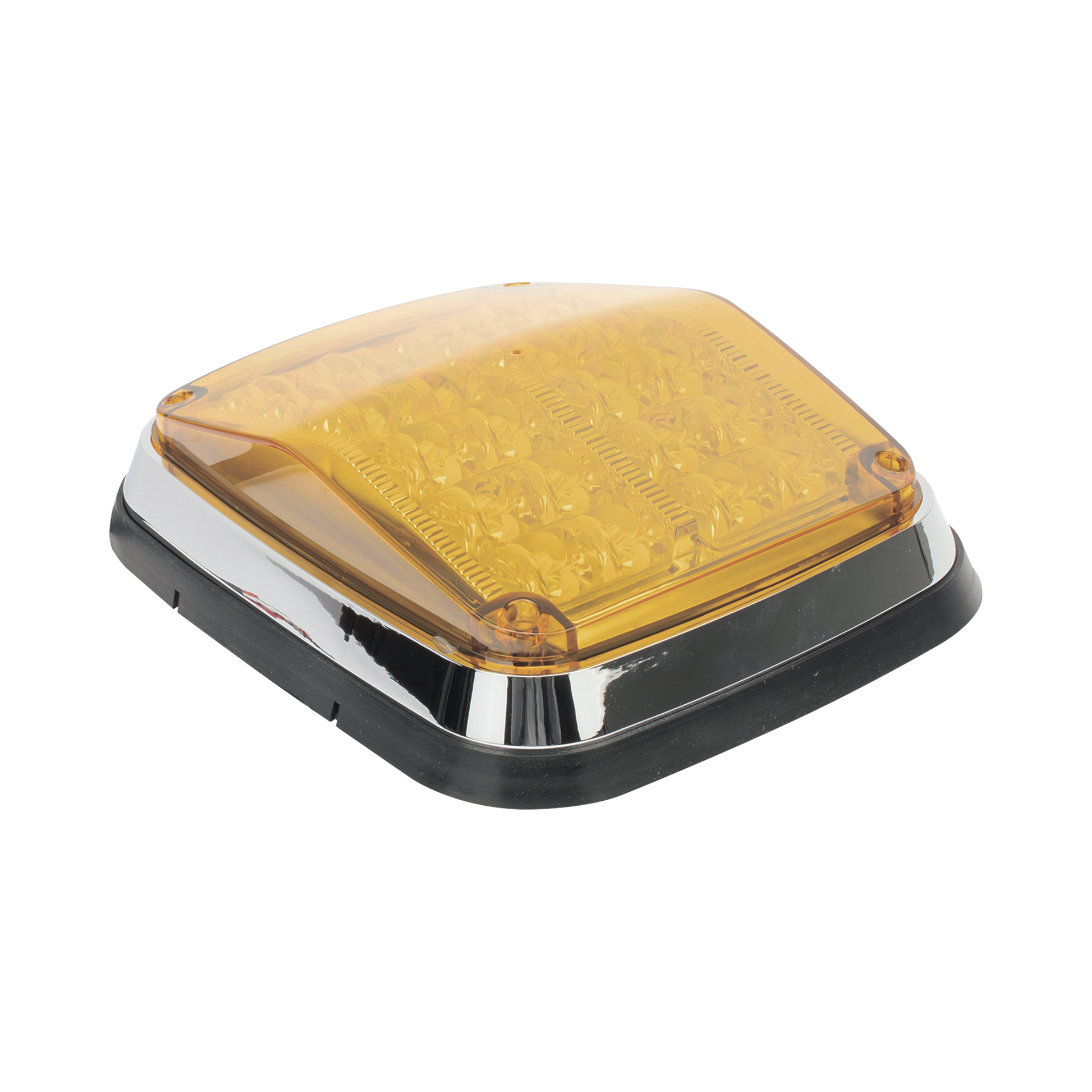XT1895A|Luz de advertencia de 8 X 6", Color ?ümbar, SAE,  IP67, Ideal para Ambulancias