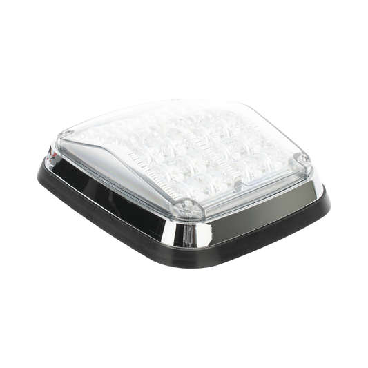 XT1895C|Luz de advertencia de 8 X 6", Color Claro, SAE, IP67, Ideal para Ambulancias