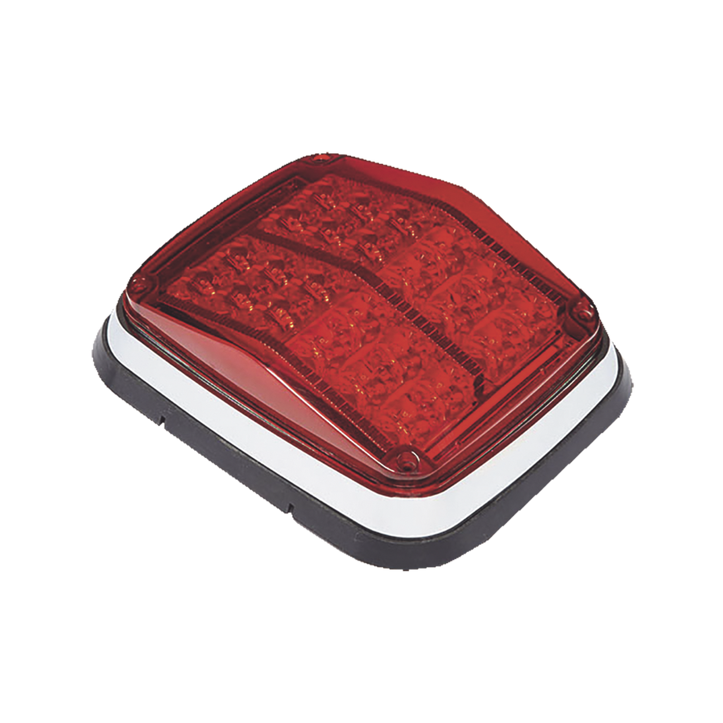 XT1895R|Luz de advertencia de 8 X 6", Color Rojo, SAE,  IP67, Ideal para Ambulancias