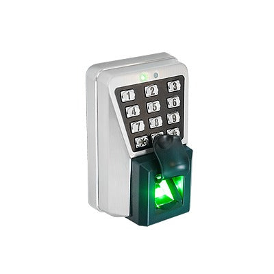 XT-5|(ZK MA500)Lector IP de Huella y Proximidad con Teclado Antivand?ílico para Exterior / Administraci??n con software o de manera aut??noma (directo en el teclado) / Relevador para chapa
