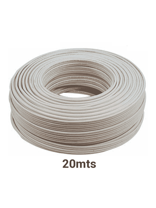 TVC CB20M - Cable buj?¡a o doble aislado para cercos el?®ctricos Yonusa/ Multifilar 22 AWG / Bobina de 20 Mts/ #M?ísVendido