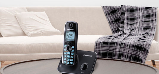 KX-TG4111MET|Teléfono KX-TG4111MEB Panasonic - Inalámbrico - 1 Auricular - Altavoz en la base