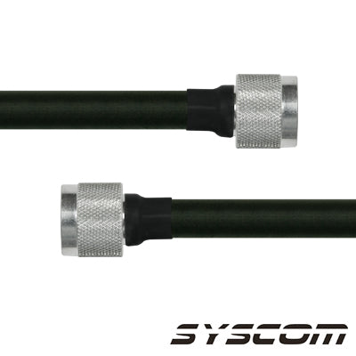 SN-400-N-1000|Cable RF400, con conductores N Macho en ambos extremos.