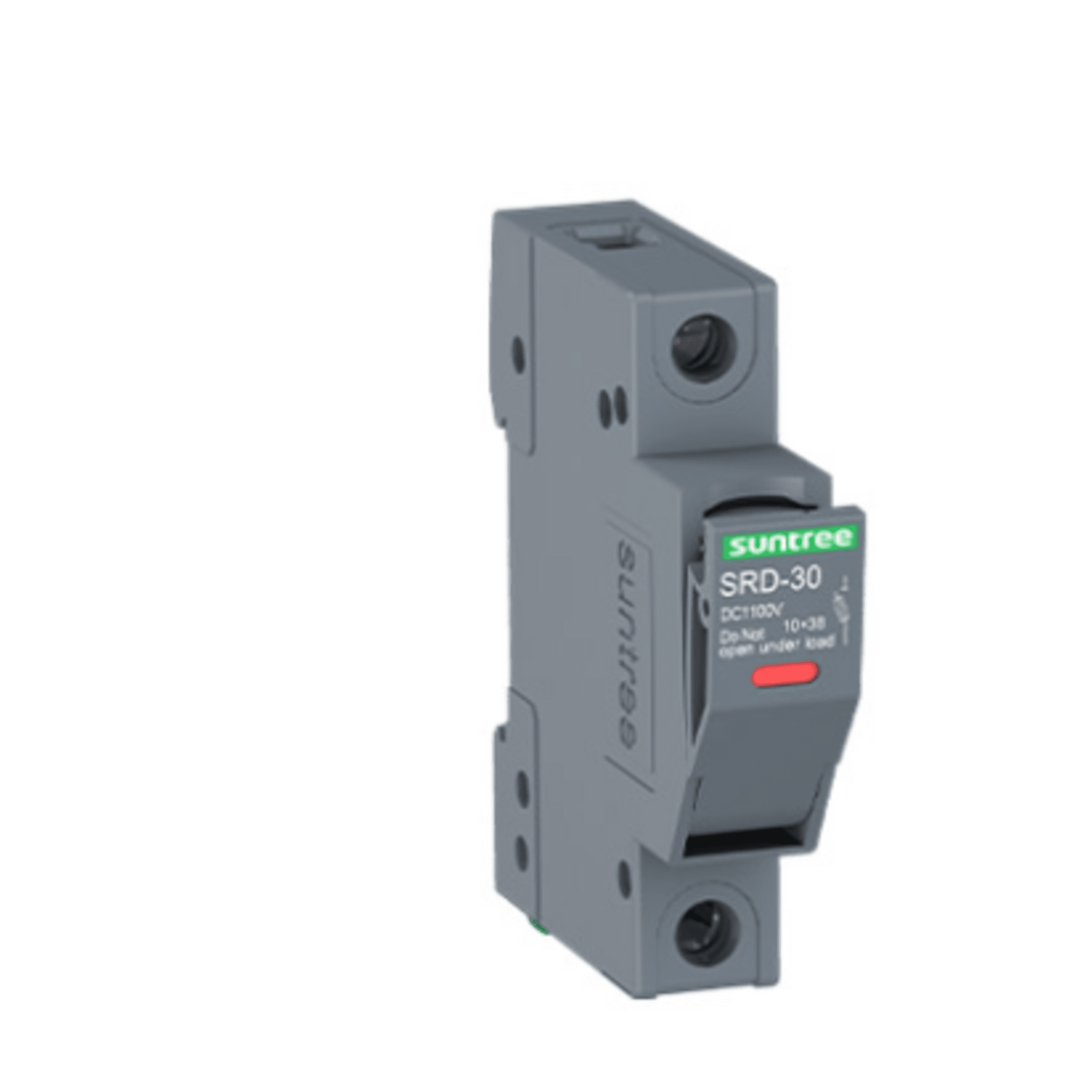 SRD-30|Porta Fusible CD 1000V 1 Polo Riel Din