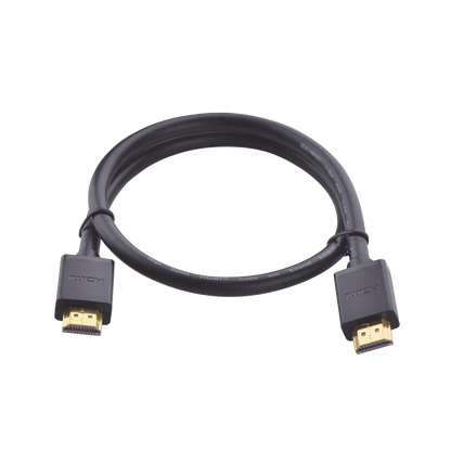 10106|Cable HDMI 2.0 4K@60Hz | 1 metro | HDR | 3D | HEC (Canal Ethernet HDMI) | ARC (Canal de Retorno de Audio | Color Profundo de 48 bits | Audio de 32 canales | HDCP | Dolby True HD 7.1 | 18 Gbps | Múltiple Blindaje | Calidad Premium.