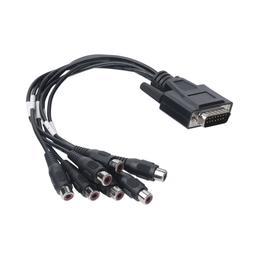 101501706|Adaptador de 7 entradas de Audio para DVR´s epcom y HIKVISION