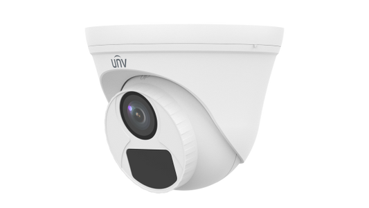 UAC-T112-F28 - CAMARA ANALOGICA TURRET INTERIOR / EXTERIOR AHD/TVI/CVI/CVBS UNIARCH UAC-T112-F28 / 2MP / LENTE FIJO 2.8MM / 12VDC / IP67 / 20M IR / DWDR / PLASTICA