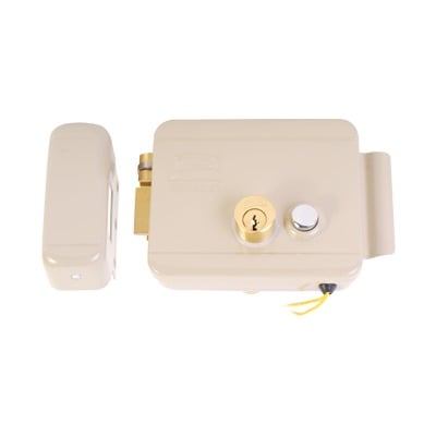 321-DCBI-ABG|Cerradura Eléctrica / Incluye Llave /Con Botón integrado / Izquierda / Exterior