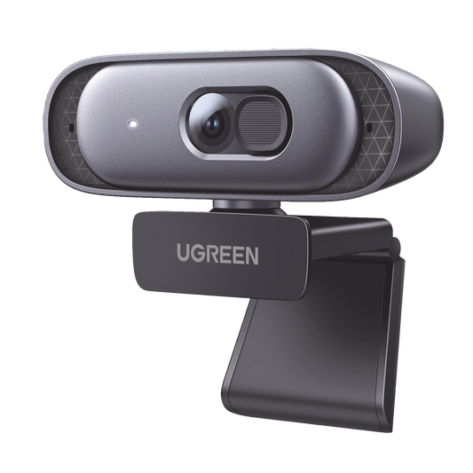 35626|Cámara Web 2K con Micrófono Integrado Cancelación de Ruido Corrección de Luz Automática Vista Amplia de 91° Rotación Flexible de 360° Cubierta de privacidad Incluye Cable USB de 2M.