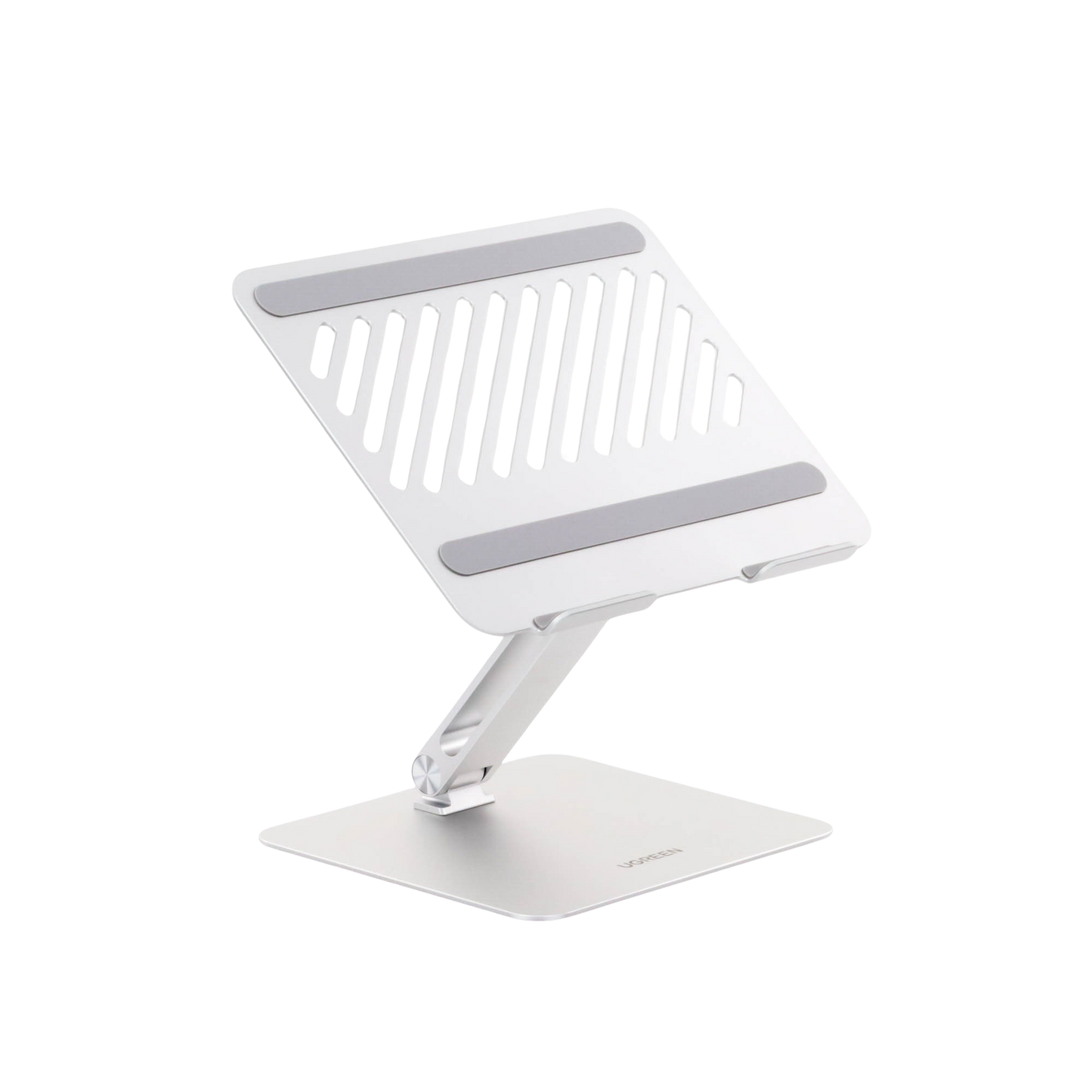 40291|Soporte de Aluminio para Laptop Ajustable 180° Soporta Laptops de 10 a 17.3''Capacidad de Carga 5Kg Excelente Estabilidad Diseño Para Alta Disipación de Calor Altura y Angulo Ajustable