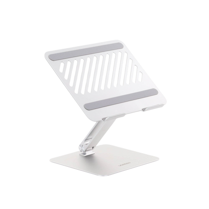 40291|Soporte de Aluminio para Laptop Ajustable 180° Soporta Laptops de 10 a 17.3''Capacidad de Carga 5Kg Excelente Estabilidad Diseño Para Alta Disipación de Calor Altura y Angulo Ajustable