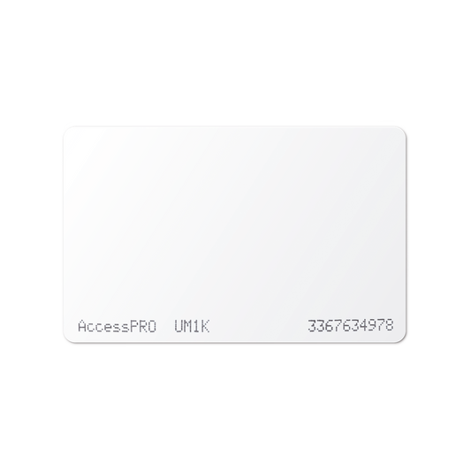 ACCESS-DUAL-UM|Tarjeta Tecnología Dual: RFID (UHF) 900MHz/MIFARE; 13.56MHz Para Oficinas y Estacionamientos