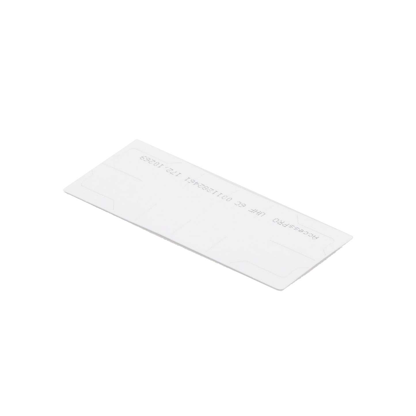 ACCESSTAGV2|UHF TAG Adherible Tipo Etiqueta / EPC GEN 2 / Se Adhiere al Cristal del Vehículo / Compatible con Lectoras de Largo Alcance PRO12RF y PRO6RF