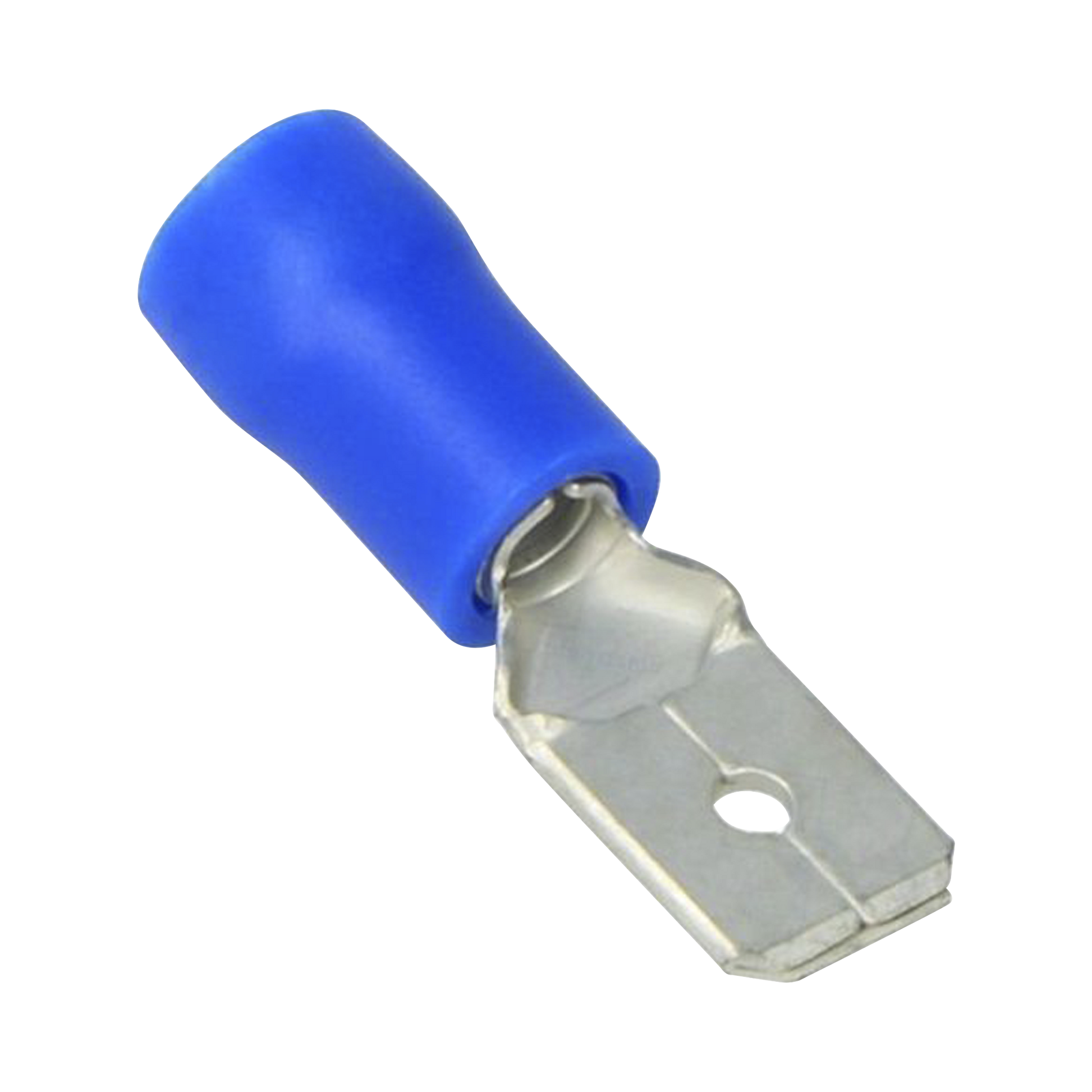 AE51201|Terminal tipo macho aislada / 16 - 14 AWG / Az??l / Paquete de 25 piezas.