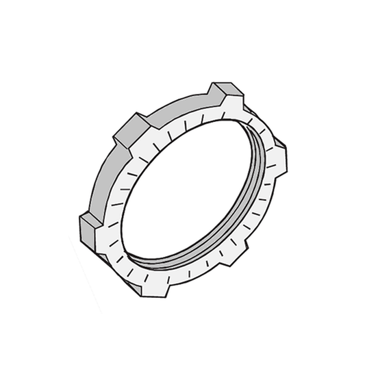 ANC-CT114|Contratuerca Metálica Zamac de 1 1/4" (32 mm).