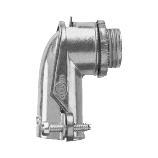 ANC-FXC-12|Conector curvo para tubo flexible 1/2"  (13 mm)