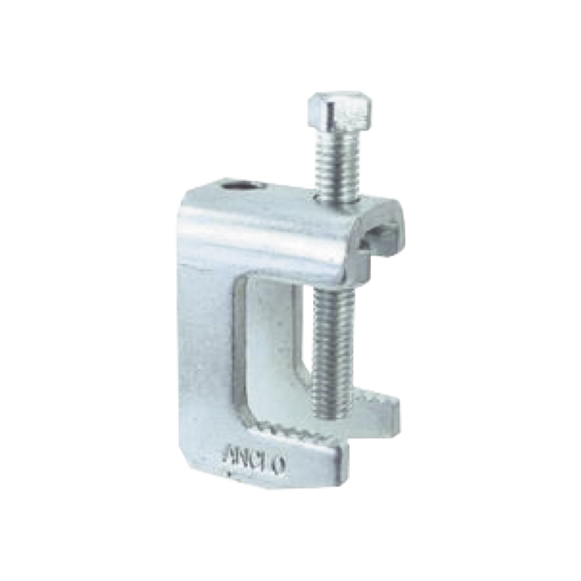 ANC-MA34-14|Mordaza Acero Fija barras de 3/4", para varilla roscada de 1/4".