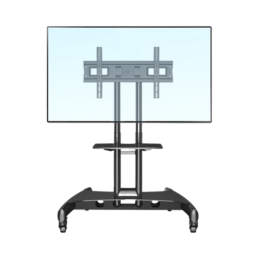 AVA1500601PNB|Soporte de Pantalla con Ruedas / Compatible con Monitores de32 "a 75" / Base para Colocar Accesorios Adicionales / Vesa 200*200 -600*400