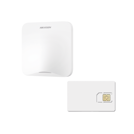 AXHOME-KIT-GSM-1Y|(AX HOME) KIT de Alarma AX HOME / Incluye: 1 Hub con batería de respaldo / 1 año de Servicio de Datos 600MB / Wi-Fi / 3G/4G / Compatible con Hik-Connect P2P