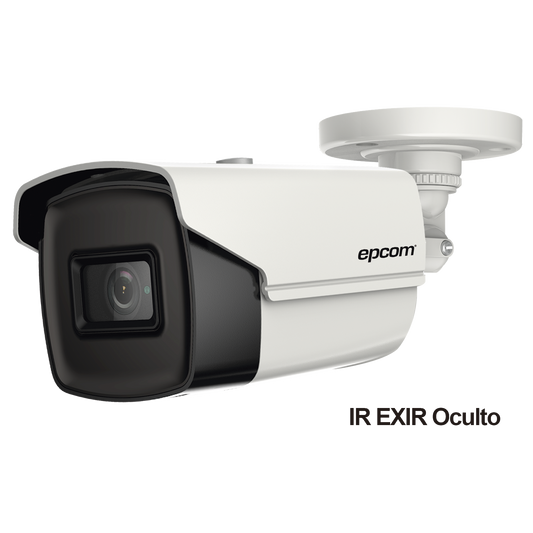B4K-TURBO-LX|Bala TURBOHD 4K (8 Megapixeles) / Gran Angular 102Âº / Lente 2.8 mm / Exterior IP67 / IR EXIR 60 mts / dWDR