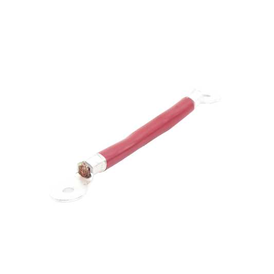 CBL-AWG2-0.2R|Cable para Baterías, 0.2 m, rojo, Calibre 2 AWG con Terminales de Ojo en Ambos Extremos