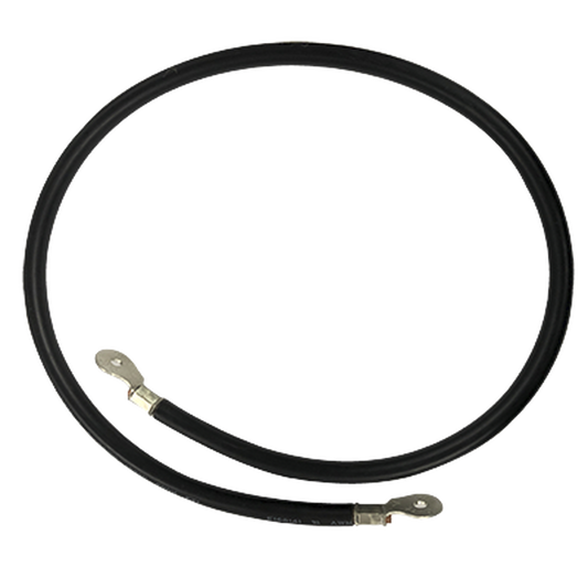 CBL-AWG2-1B|Cable para Baterías, 1 m, Negro, Calibre 2 AWG con Terminales de Ojo en Ambos Extremos