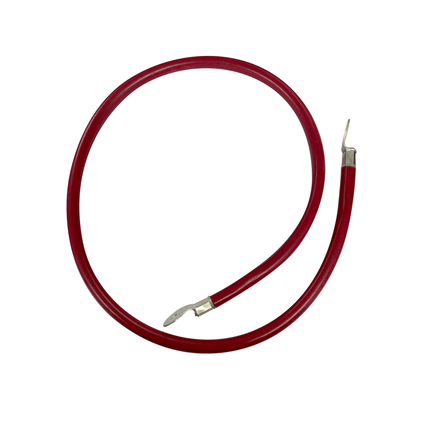 CBL-AWG2-1R|Cable para Baterías  1 m, Rojo, Calibre 2 AWG con Terminales de Ojo en Ambos Extremos