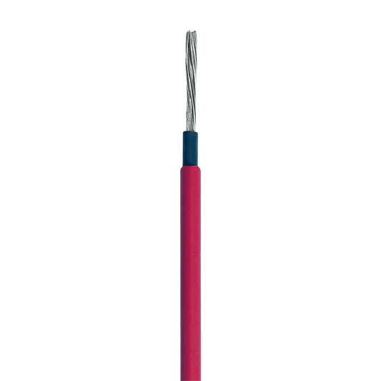 CBL-UT-10R/100|Cable Fotovoltaico Rojo / Cobre Estañado / 6 mm² (10 AWG) / 2000V / Rollo 100m / UL 4703 y TUV