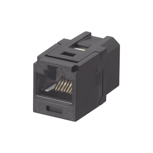 CC688BL|M??dulo Acoplador RJ45 a RJ45, Mini-Com, Categor?¡a 6, Color Negro