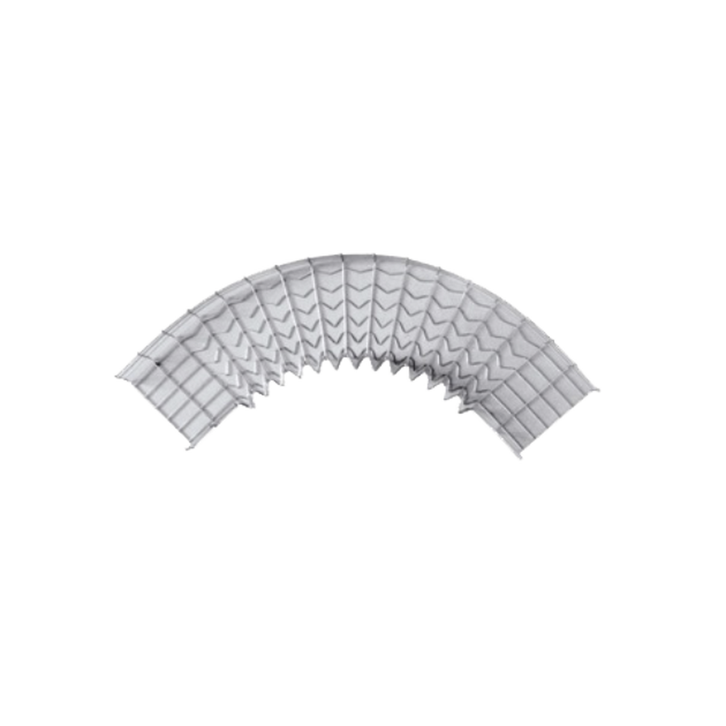 CH-C90-54/150EZ|Curva Pre-Fabricada Horizontal de 90?? con medidas de 54 mm de Peralte y 150 mm Ancho (54/150 mm)