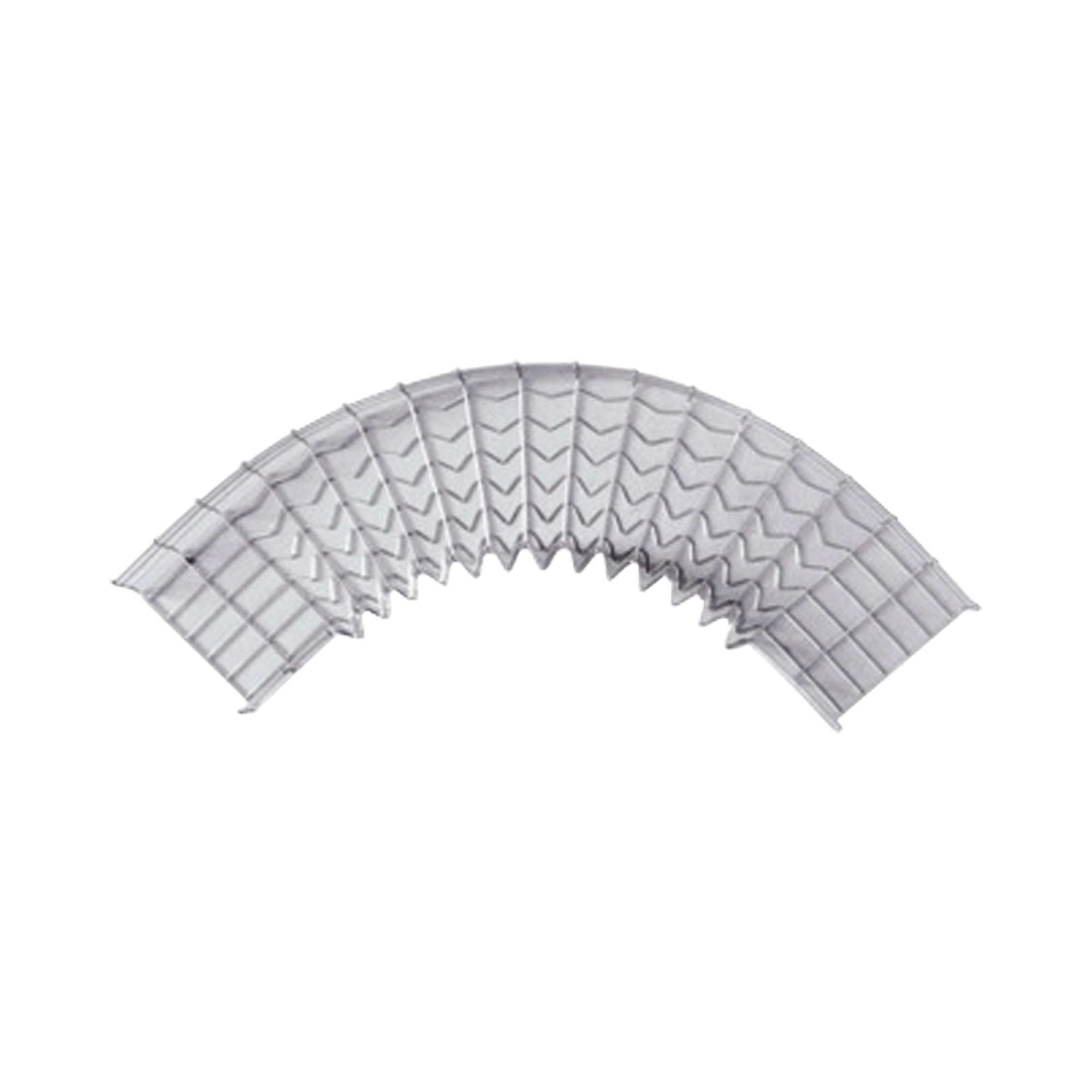 CH-C90-54/200EZ|Curva Pre-Fabricada Horizontal de 90?? con medidas de 54 mm de Peralte y 200 mm Ancho (54/200 mm)