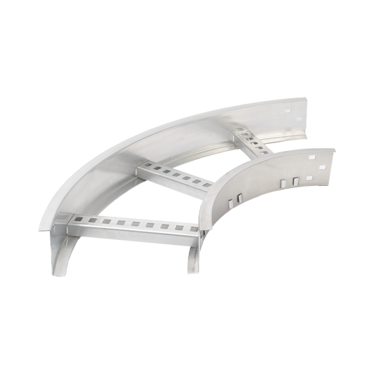 CHC908R8X9AK|Curva Horizontal de Aluminio de 90?? Perfil Z / Peralte 3 1/4" / Ancho 9" / Radio 8" / Incluye Torniller?¡a (CHC90EZ314R8X9AK)