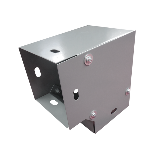 CH-DCH90100L|Derivaci??n codo horizontal de 90 grados 100 x 100 mm, fabricado en l?ímina de acero al carb??n