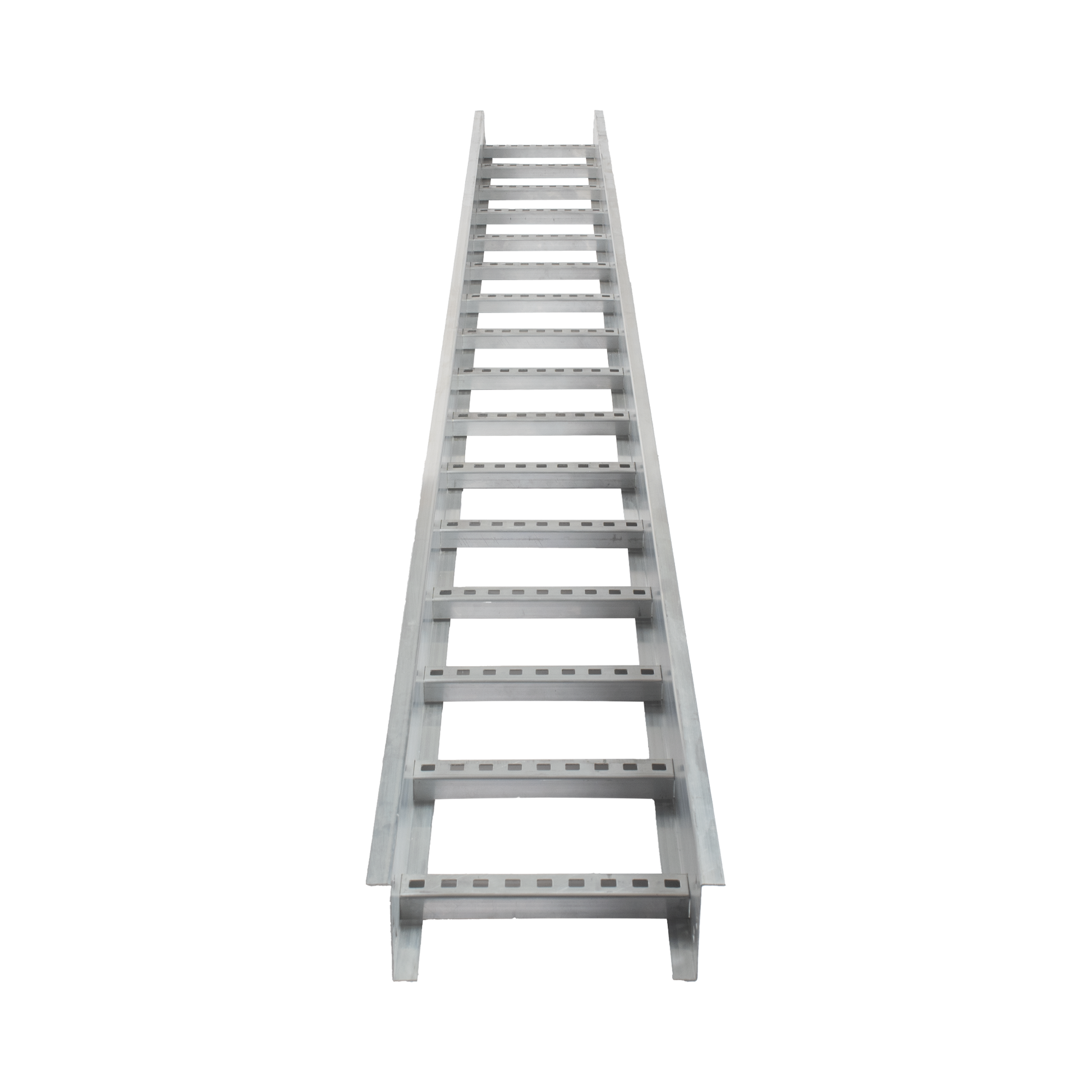 CH-E89PX9AK|Escalera de Aluminio Portacables / Perfil Z / Peralte 3 1/4" /Paso 9" / Ancho 9" / 3.66 metros / Capacidad M?íx. 205 Cables / Incluye Cople Union y Torniller?¡a