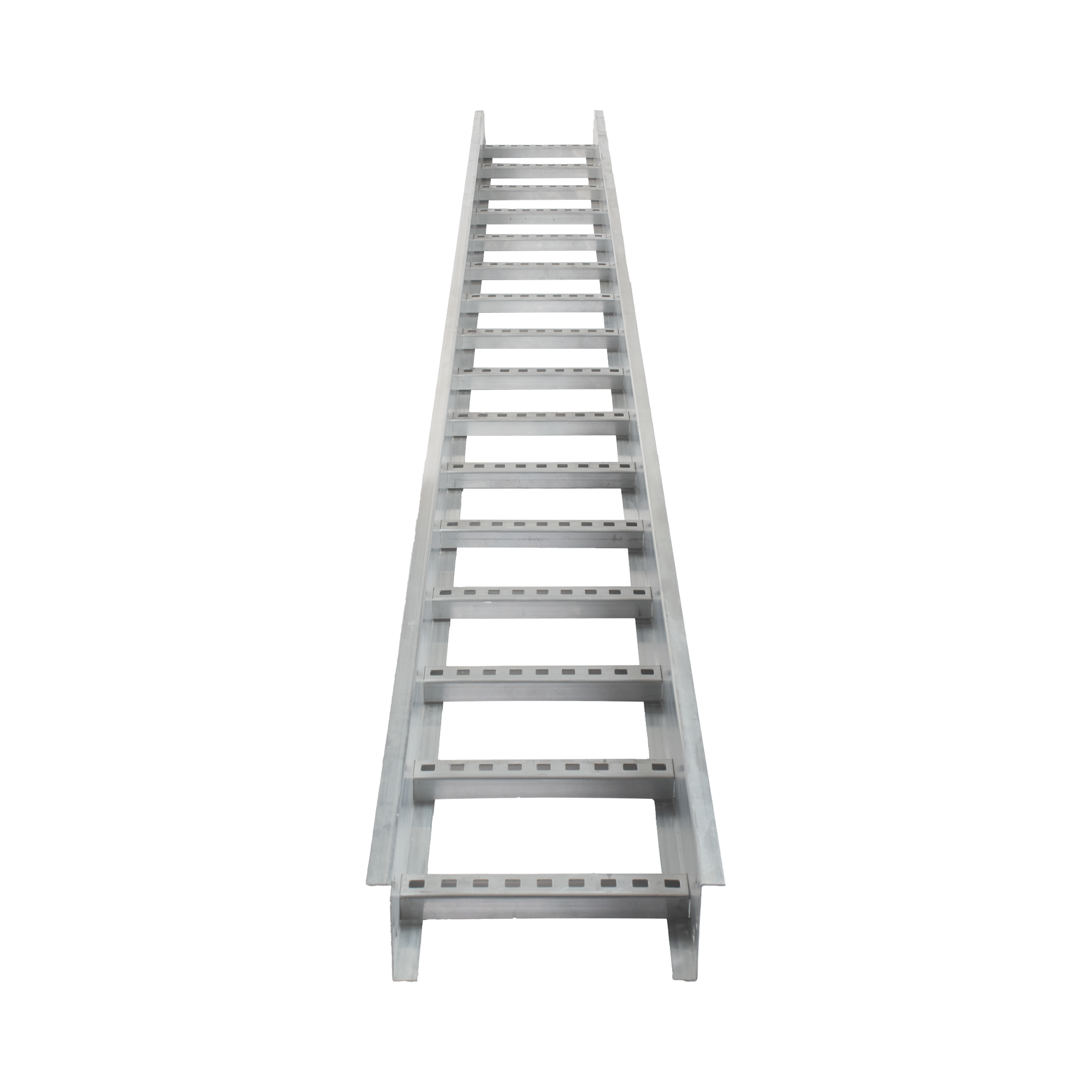 CH-E89PX9AK|Escalera de Aluminio Portacables / Perfil Z / Peralte 3 1/4" /Paso 9" / Ancho 9" / 3.66 metros / Capacidad M?íx. 205 Cables / Incluye Cople Union y Torniller?¡a