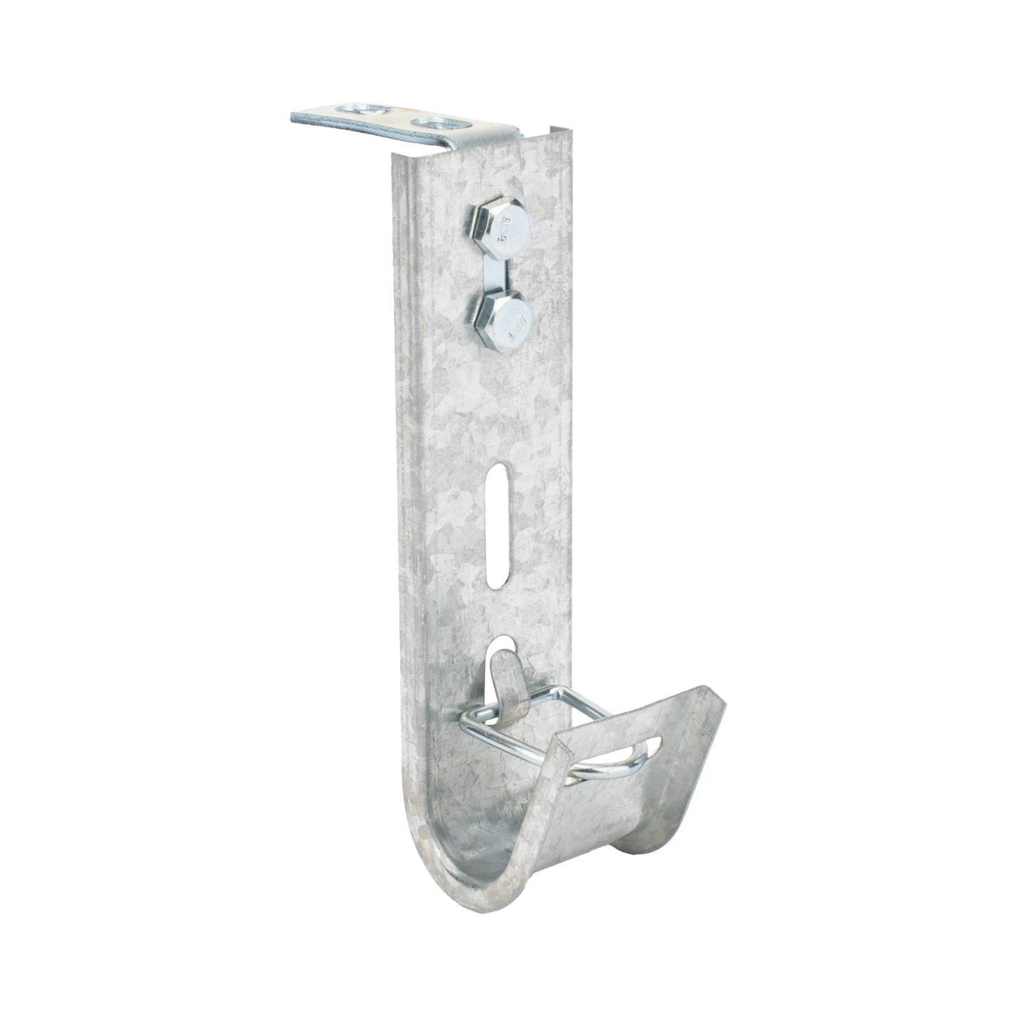 CH-J25-EZ|Soporte (Gancho) tipo J-Hook, hasta 7 cables Cat6, ideal para soportar cableado en los espacios de manipulación al aire, Para instalación en interior