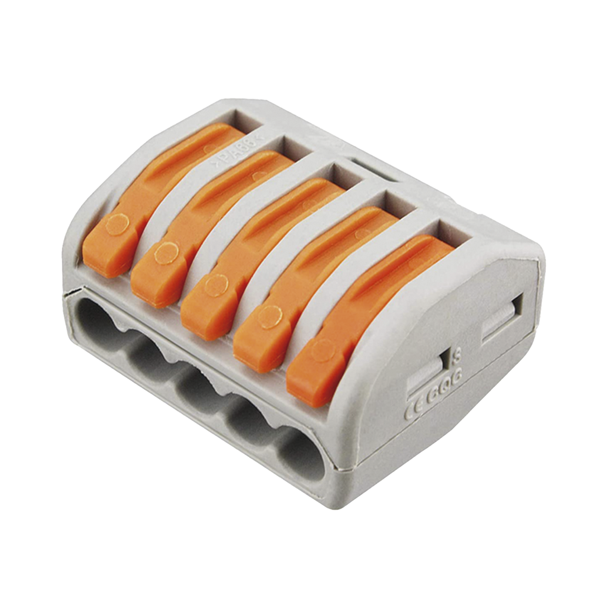 CON-1006|Conector Compacto para 1 Cable de Entrada 4 Cables de Salida / Cables Compatibles 12AWG-28AWG