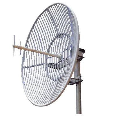 CRO-GP0809-23|Antena Parab??lica de Rejilla | 824-960 MHz | 23 dBi de Ganancia | Cubre muy bien la Banda 5 (850 MHz) Celular. Antena Donadora que se utiliza para los amplificadores de se??al celular para cubrir comunidades alejadas.