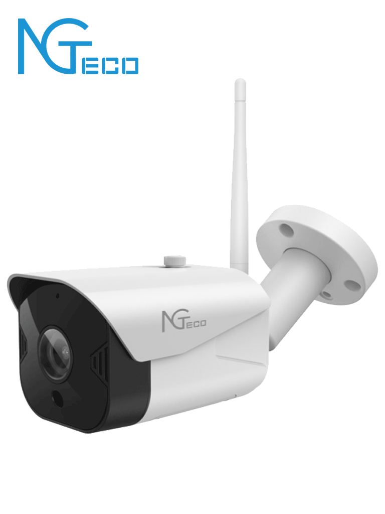 NGTECO NGC401 - C?ímara IP Bullet WiFi  / Resoluci??n 1080P / Iluminaci??n: 0.1Lux / Compresi??n de v?¡deo H.264 / Distancia IR 15 metros / Almacenamiento local y en la nube / Audio bidireccional