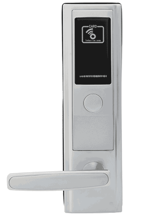 ZKTECO LH3600L - Cerradura Izquierda para Hotel / Mifare 13.56 Mhz / 35 A 55 mm Grosor de Puerta / 2 Pestillos /  /