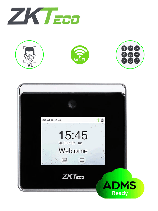 ZKTECO HORUSTL1PRO - Control de Acceso y Asistencia facial Visible Light / 800 rostros / 100,000 eventos / TCPIP/ WiFi / Compatible con Bio Time Pro